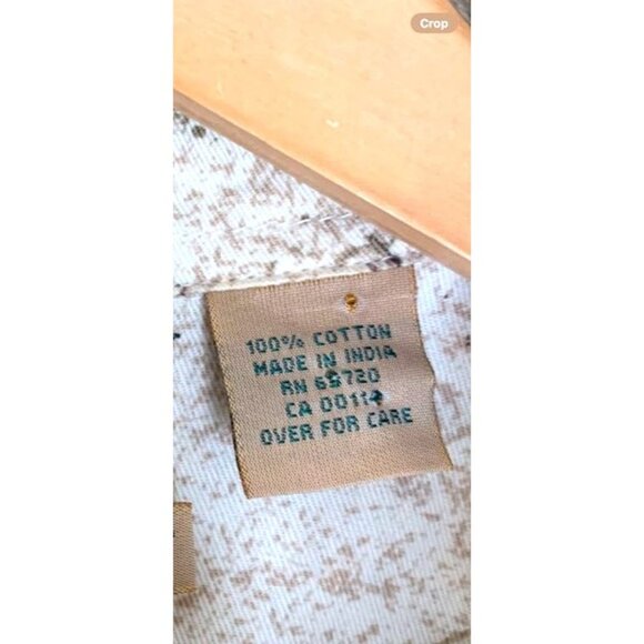 Redhead Men's Outdoor Button-Up Shirt With Deer Print 100% Cotton Beige & Brown - Picture 4 of 8